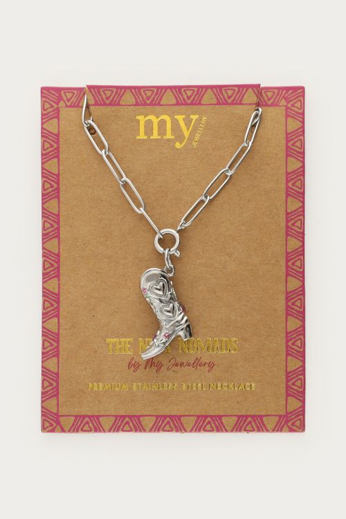 Nomads chain necklace with cowboy boot | My Jewellery
