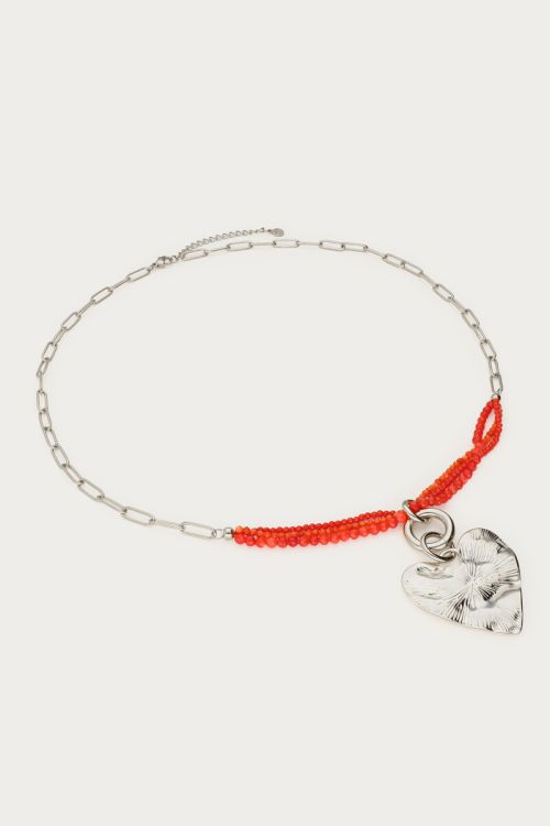 Nomads chain necklace with heart | My Jewellery