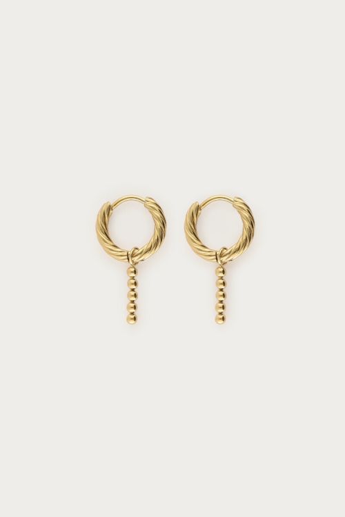 Nomads minimalist earrings with dots | My Jewellery