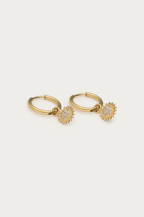 Nomads minimalist earrings with sun | My Jewellery