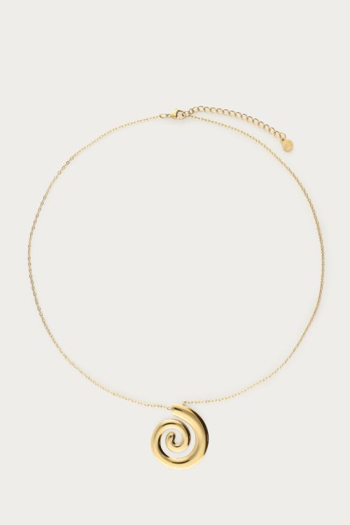 Nomads necklace with swirl