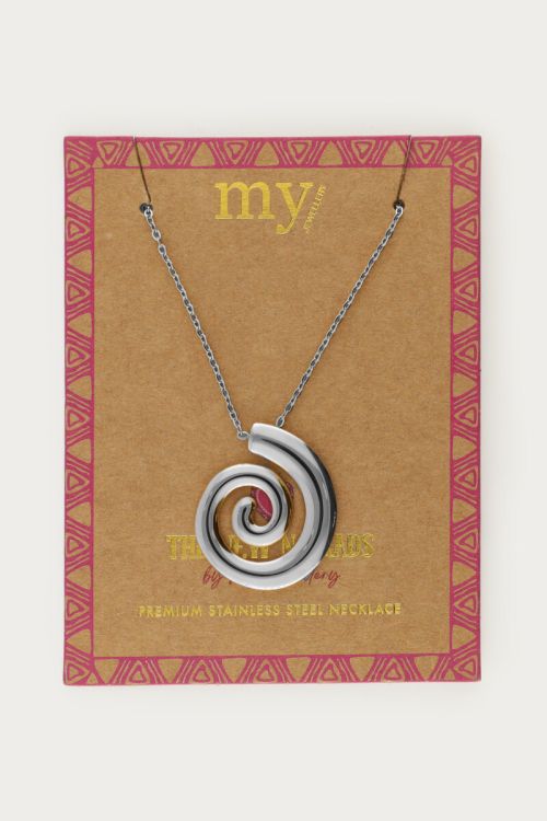 Nomads necklace with swirl | My Jewellery