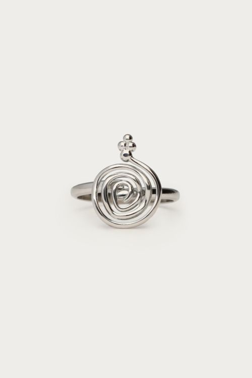 Nomads ring minimalist swirl | My Jewellery