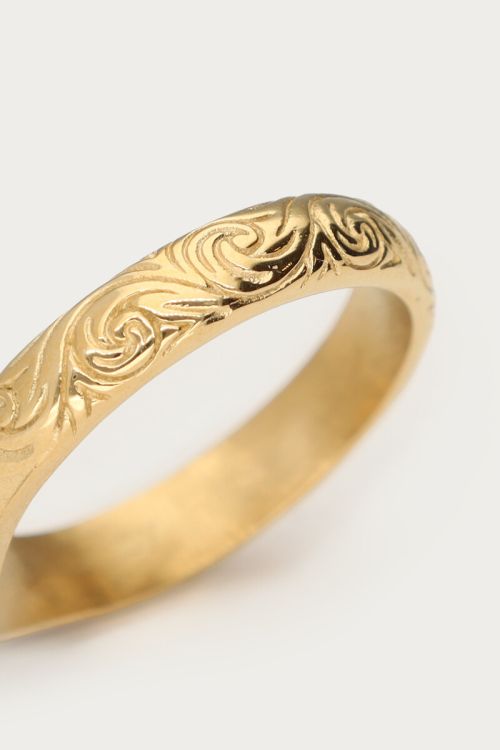 Nomads ring with swirl | My Jewellery