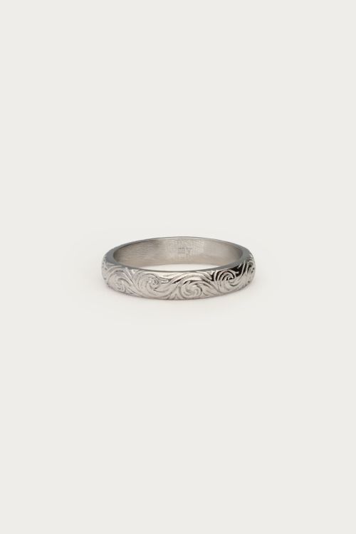 Nomads ring with swirl | My Jewellery