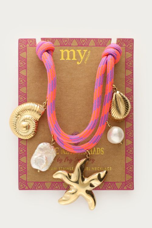 Nomads rope bracelet with charms | My Jewellery