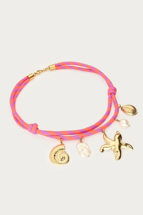 Nomads rope bracelet with charms | My Jewellery