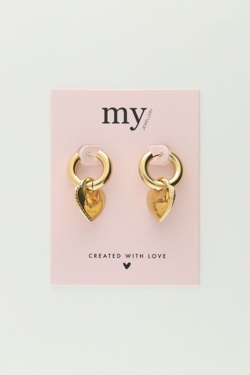Candy large heart earrings | My Jewellery