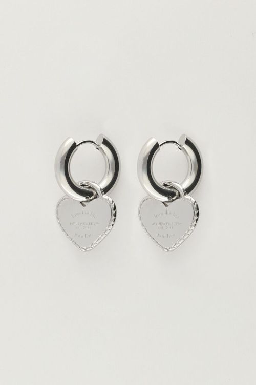 Candy large heart earrings | My Jewellery