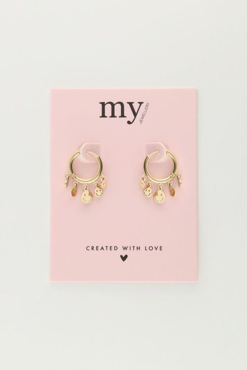 Candy oorringen met smileys | My Jewellery