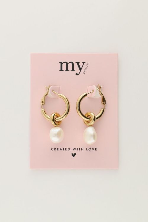 Oorringen met parel | My Jewellery