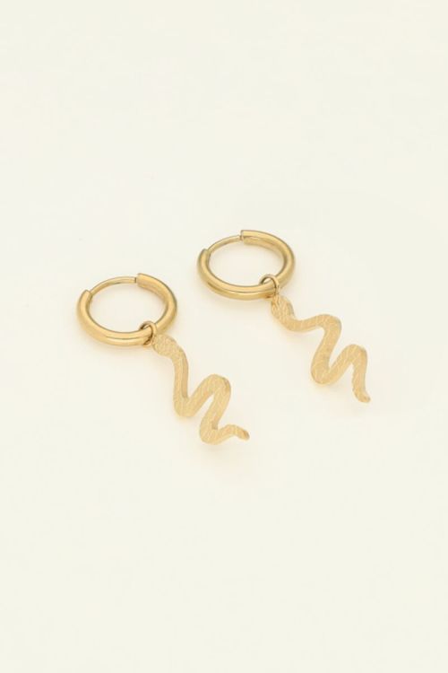 Snake hoop earrings | My Jewellery
