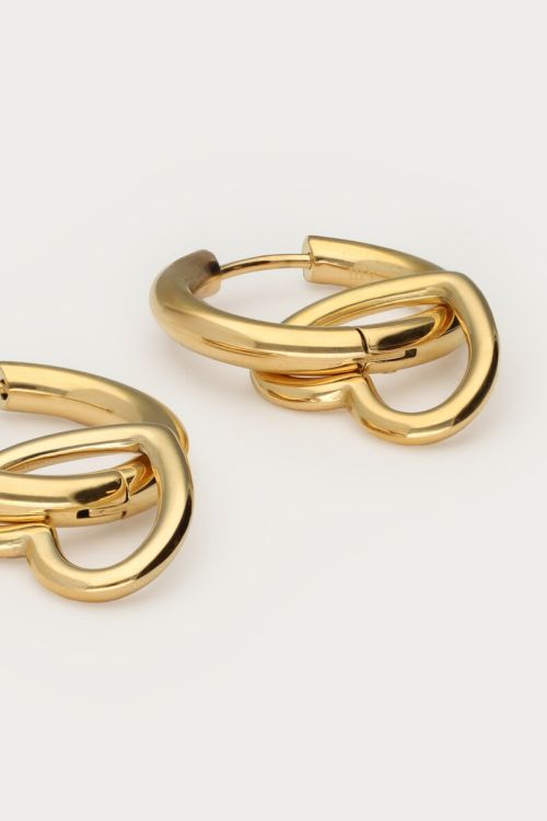 Open heart earrings | My Jewellery