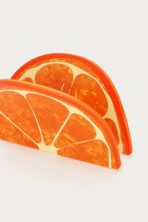 Orange hair clip orange | My Jewellery
