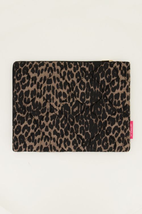 Laptop sleeve in leopard print | My Jewellery