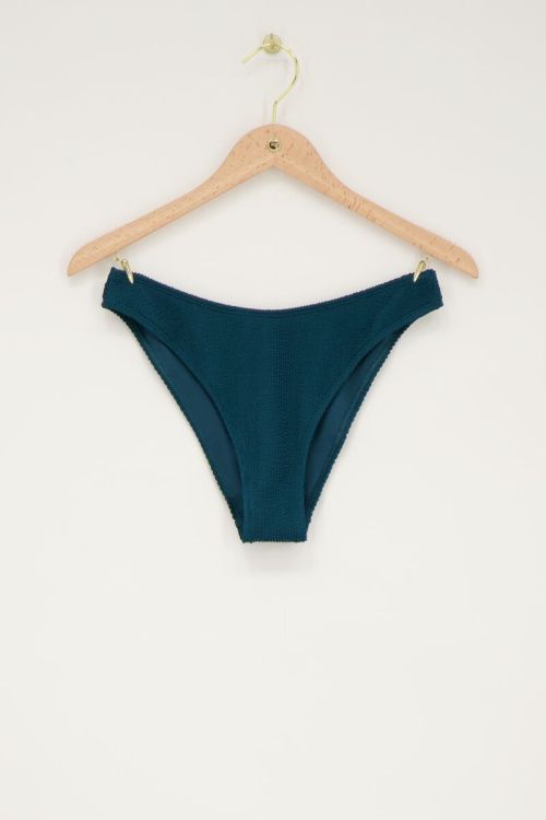 Petrol blue bikini bottoms | My Jewellery