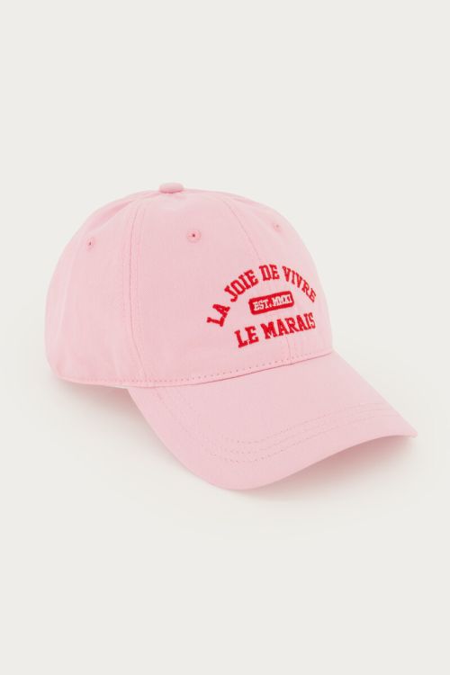 Roze pet "La joie de vivre"