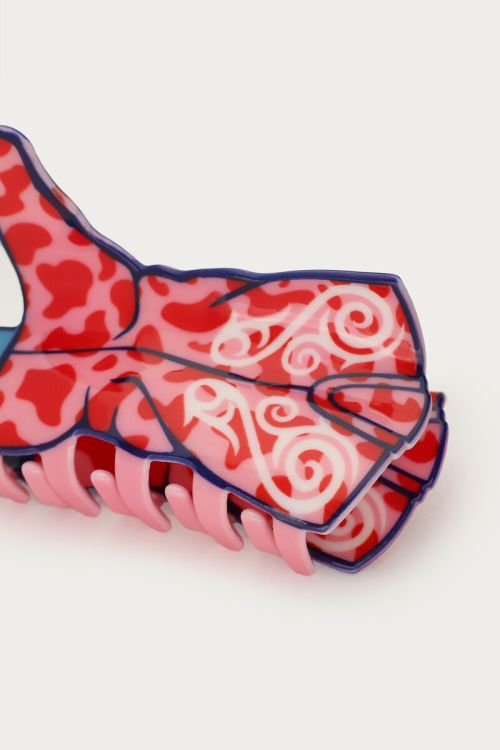 Pink hair clip cowboy boot | My Jewellery