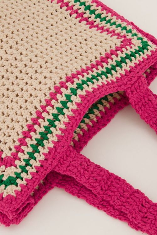 Pink crochet bag ciao bella | My Jewellery