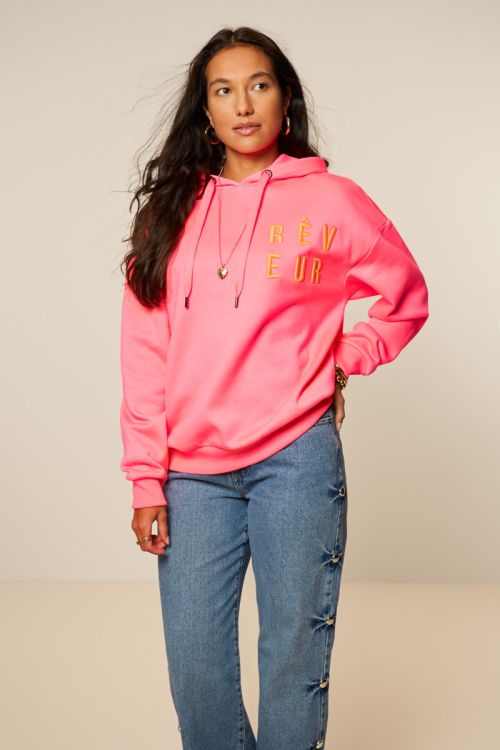 Pink hoodie "Rêveur" | My Jewellery