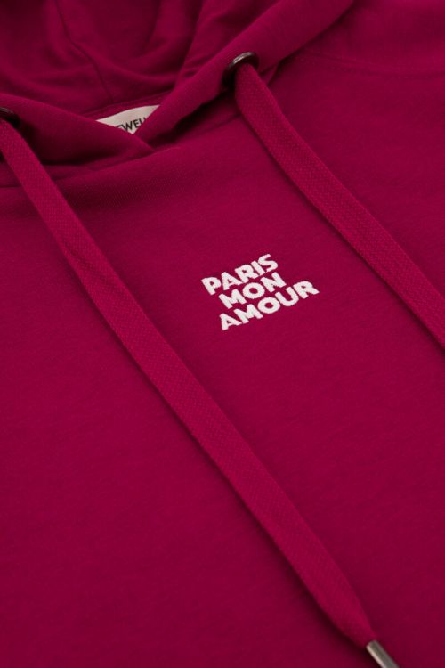 Pink hoodie "Paris mon amour" | My Jewellery