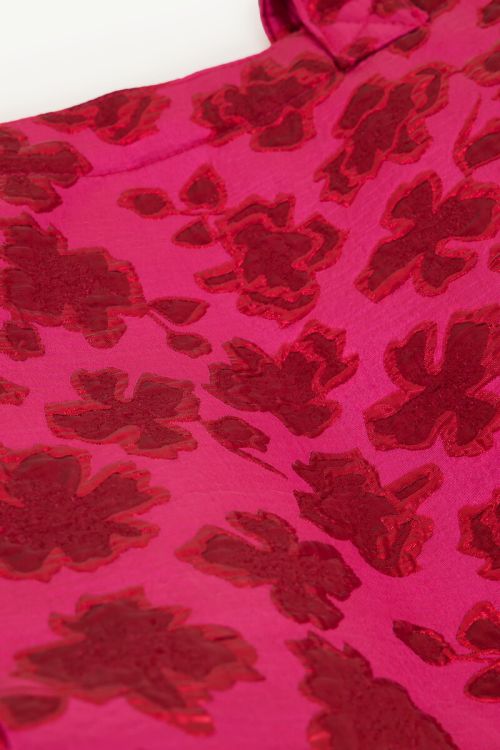 Pink jacquard tote bag | My Jewellery