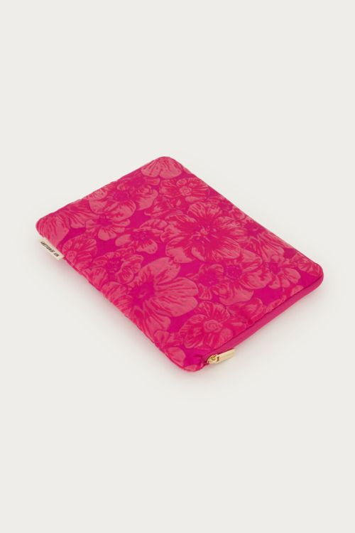 Pink jacquard tablet cover | My Jewellery