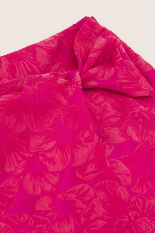 Pink jacquard wrap skort | My Jewellery