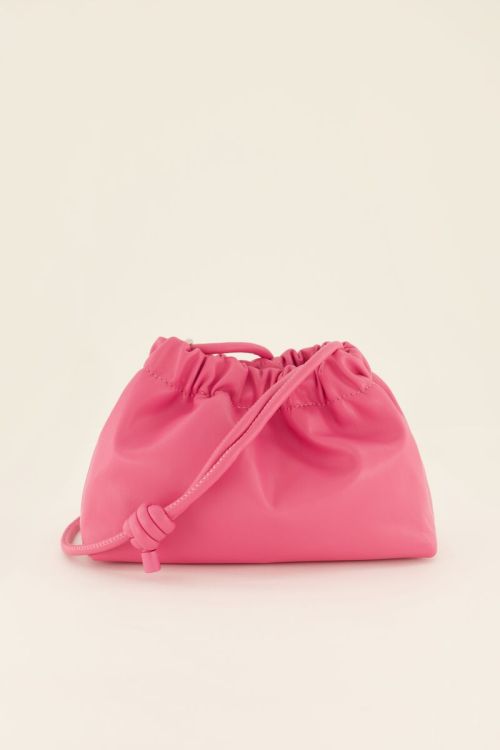 Pink pleaded crossbody bag | My Jewellery