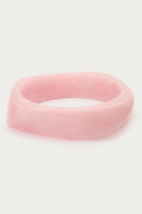 Pink resin bangle | My Jewellery