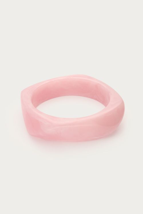 Pink resin bangle | My Jewellery