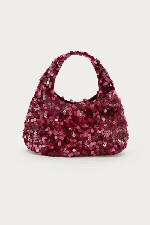 Pink sequin bag | My Jewellery