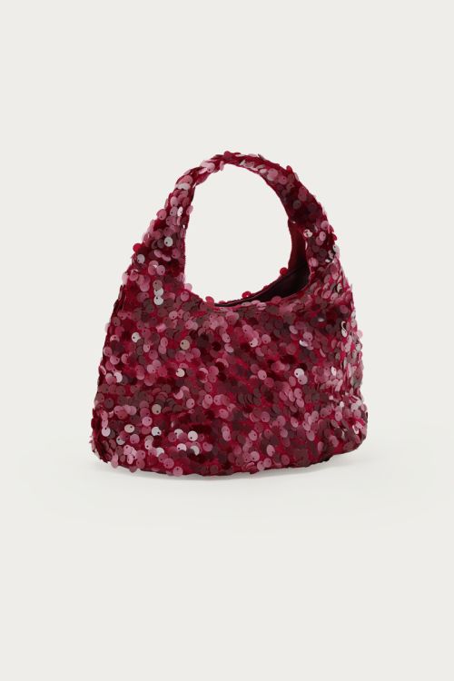 Pink sequin bag | My Jewellery