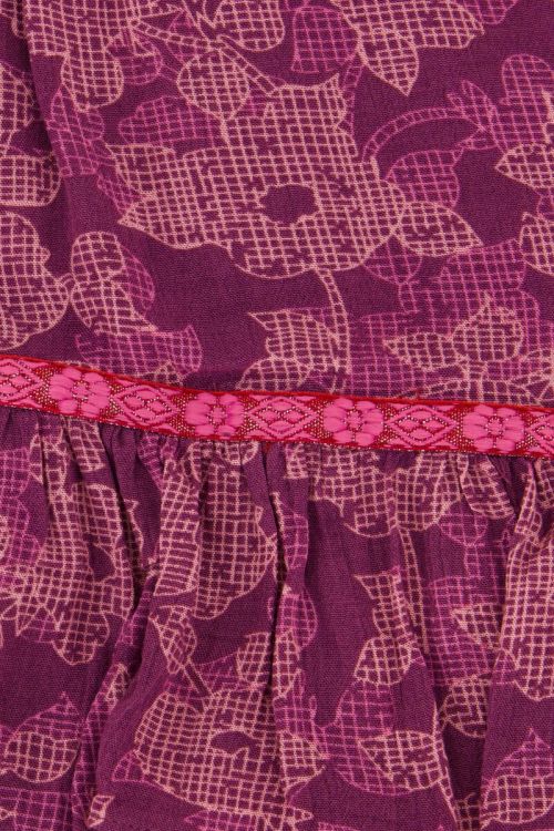 Pink skort with flower print | My Jewellery