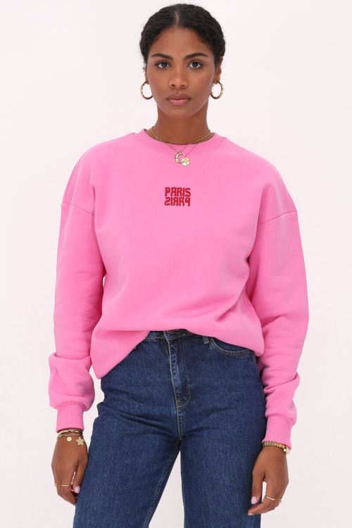 Pink sweatshirt "Paris Paris" | My Jewellery