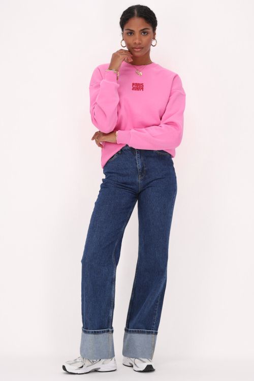 Pink sweatshirt "Paris Paris" | My Jewellery