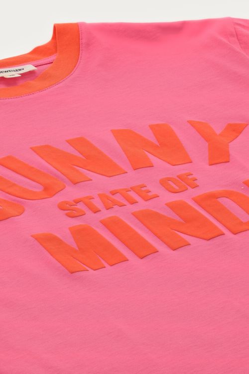 Pink T-shirt "Sunny state of mind" | My Jewellery