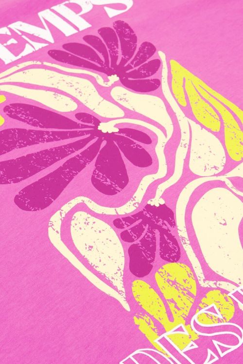 Pink T-shirt le temps | My Jewellery