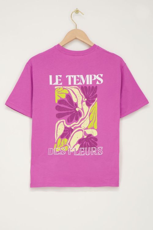 Pink T-shirt le temps | My Jewellery