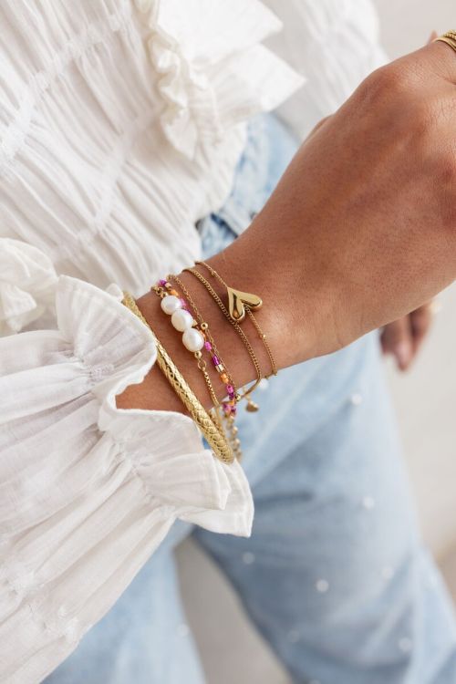 Bracelet with heart & domes | My Jewellery
