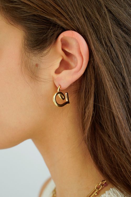 Earrings pretzel heart | My Jewellery