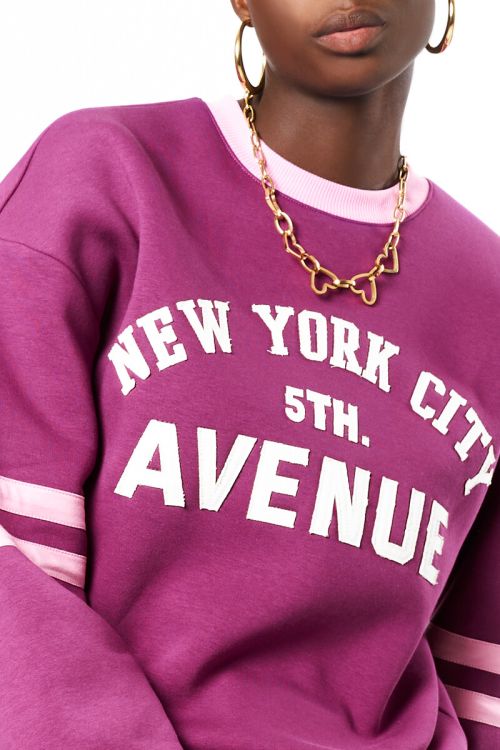 Purple sweater "5th Avenue" | My Jewellery