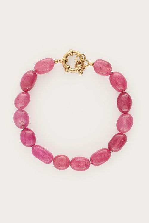 Purple bracelet with beads | My Jewellery