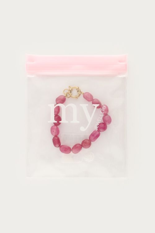 Purple bracelet with beads | My Jewellery