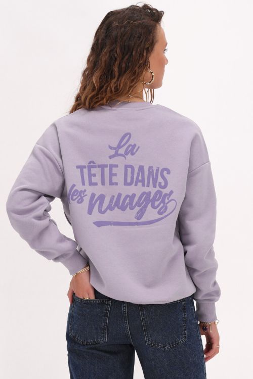 Purple sweater "Head in the clouds" | My Jewellery