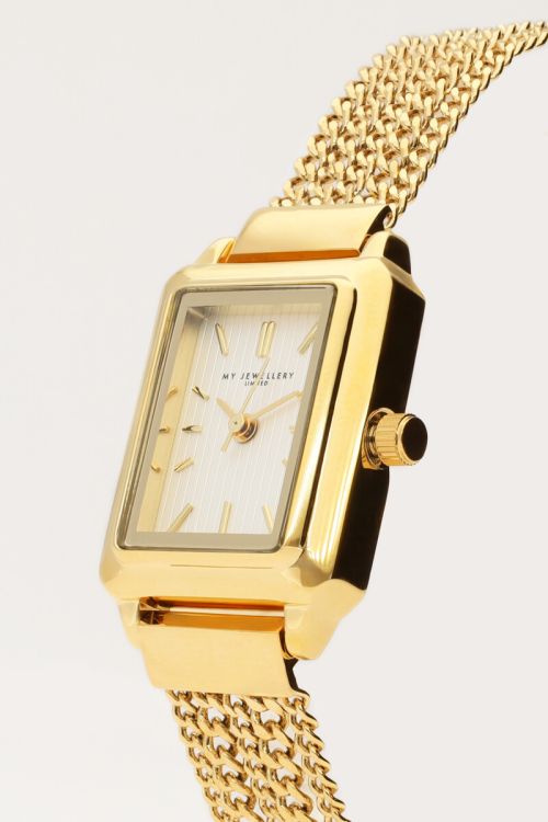 Rectangular watch with chains | My Jewellery