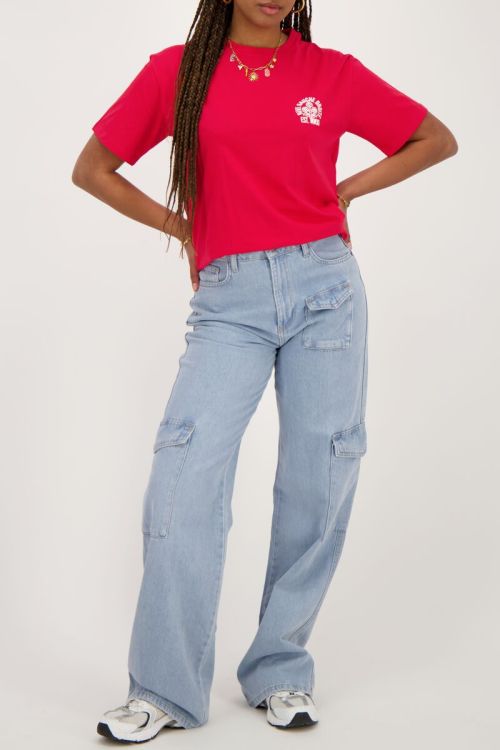 Red T-shirt Rive Gauche Droite | My Jewellery