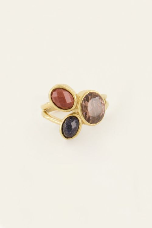 Ring coffee zirkonia | My Jewellery