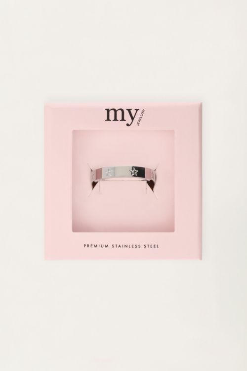 Ring with engraved stars | My Jewellery