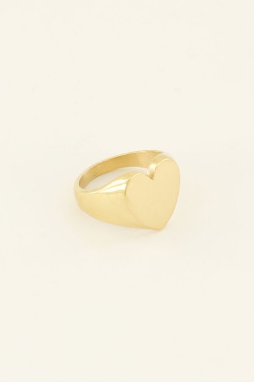 Chevalière coeur